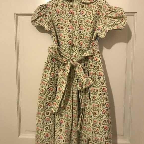 Easter Neck&Neck smocked lined dress 8y - Picture 4 of 4
